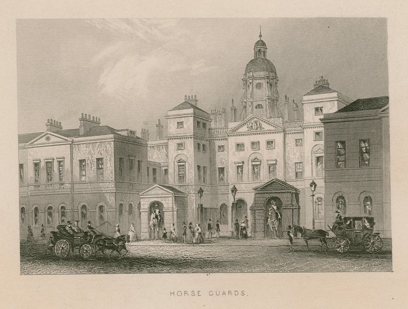 Horse Guards von English School