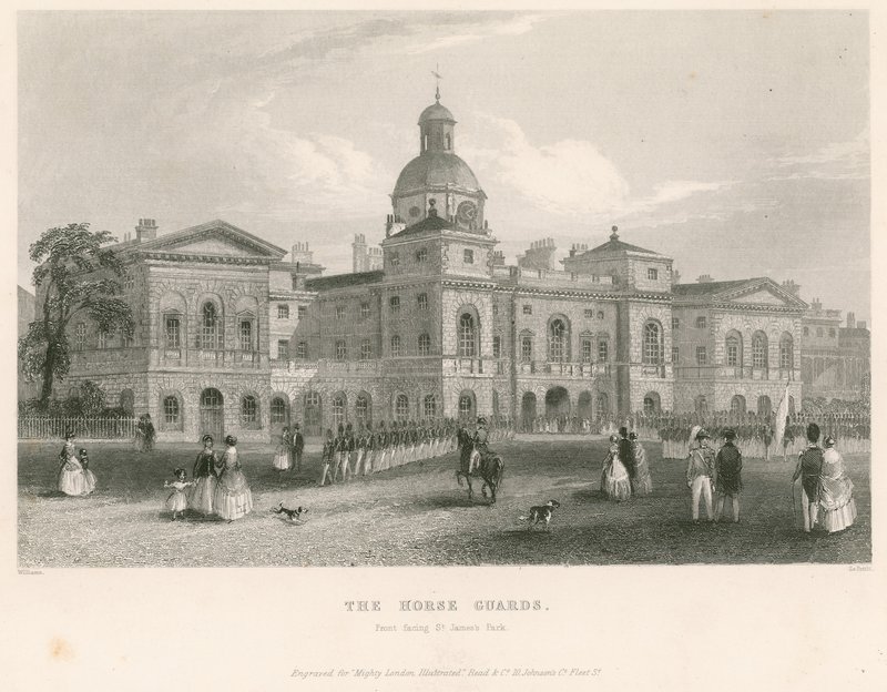 Horse Guards von English School