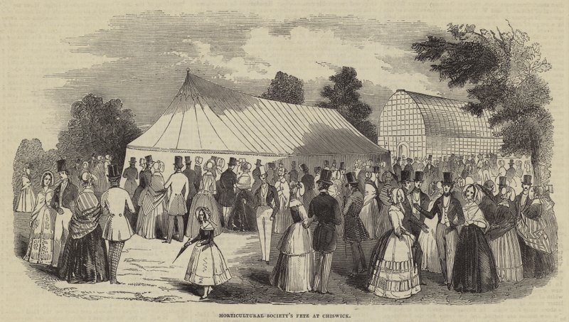 Fest der Horticultural Society in Chiswick von English School