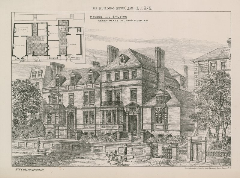 Haus und Ateliers in der Abbey Place von English School