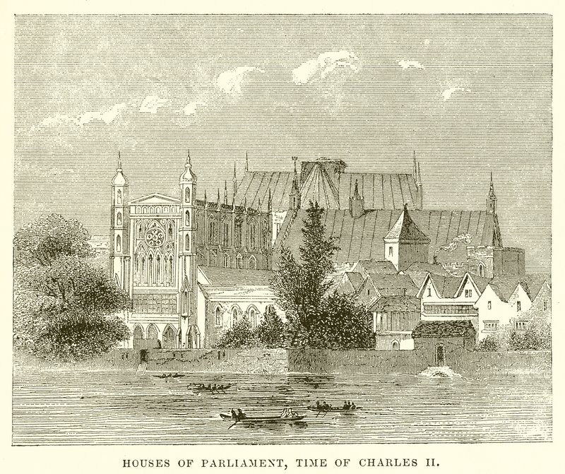 Häuser des Parlaments, Zeit von Karl II. von English School