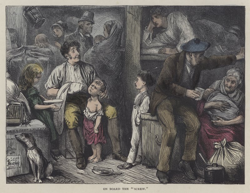 Illustration für Martin Chuzzlewit von English School