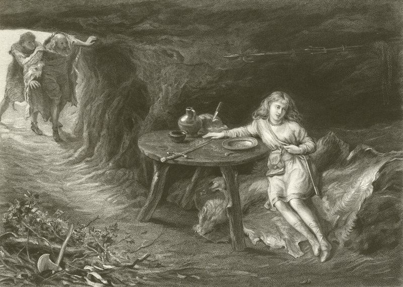 Imogen in der Höhle von English School