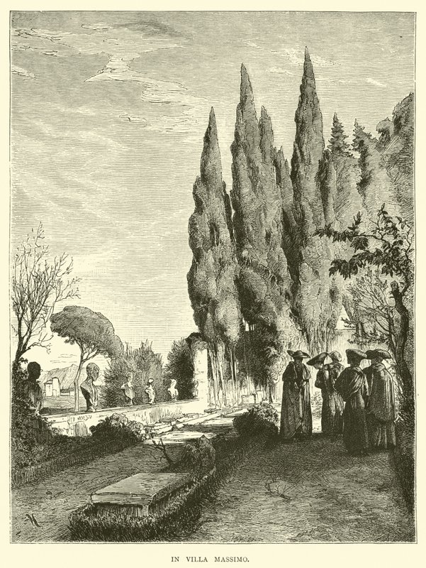 In der Villa Massimo von English School