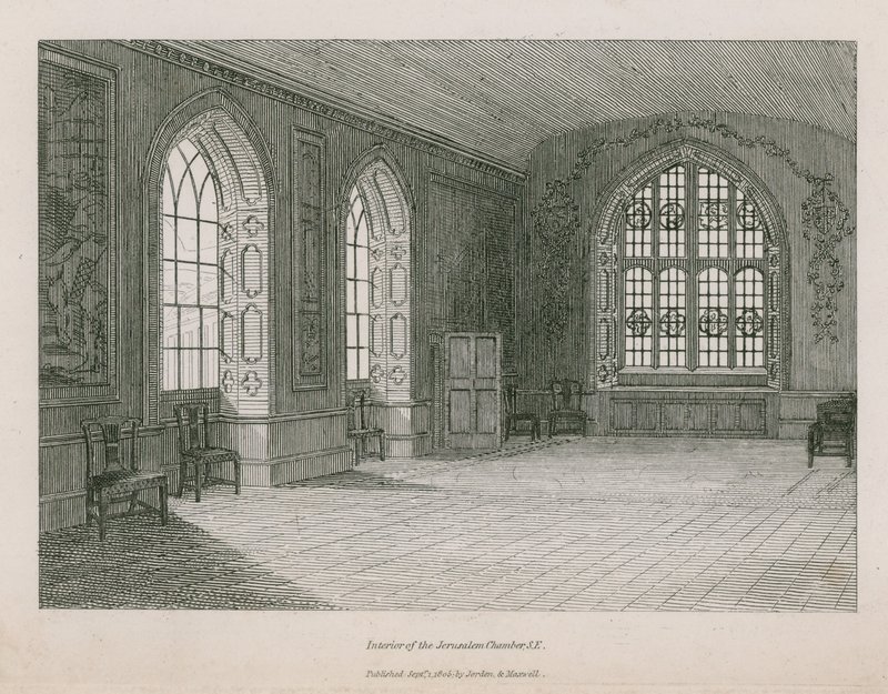 Innenraum der Jerusalemkammer von English School