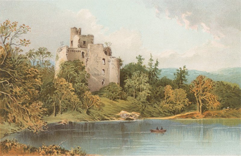 Invergarry Castle - Loch Oich von English School