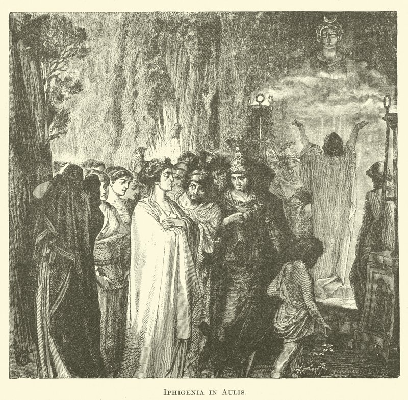 Iphigenie in Aulis von English School