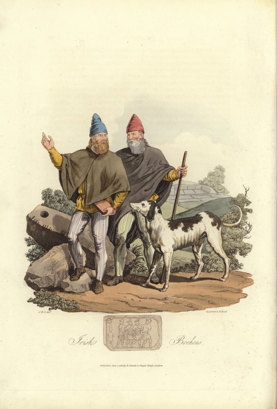 Irische Brehons von English School