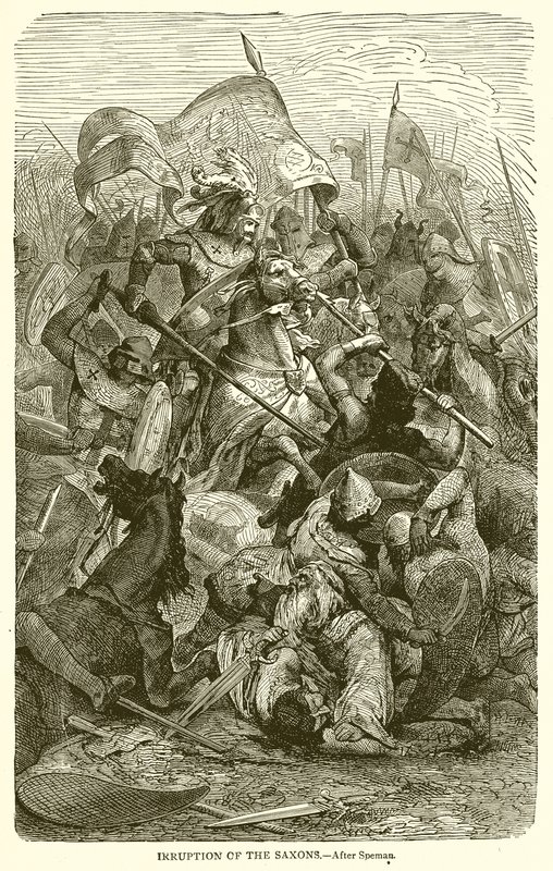 Einfall der Sachsen von English School
