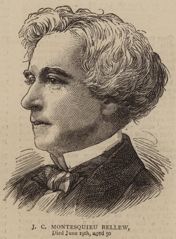 J C Montesquieu Bellew (Stich) von English School