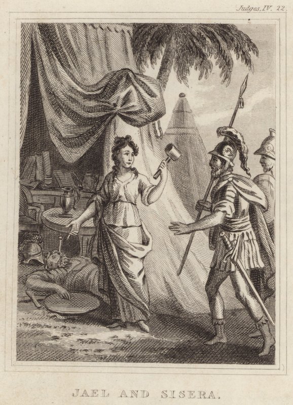 Jael und Sisera von English School