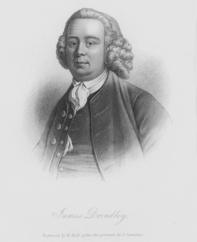 James Brindley (Gravur) von English School