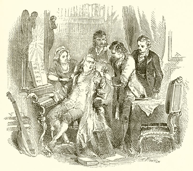 Jean Paul Richter am Klavier von English School