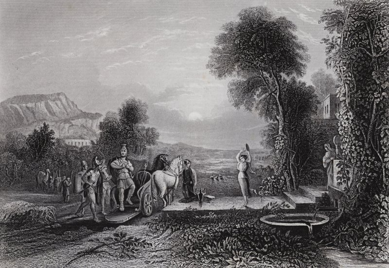 Jephthahs Rückkehr von English School