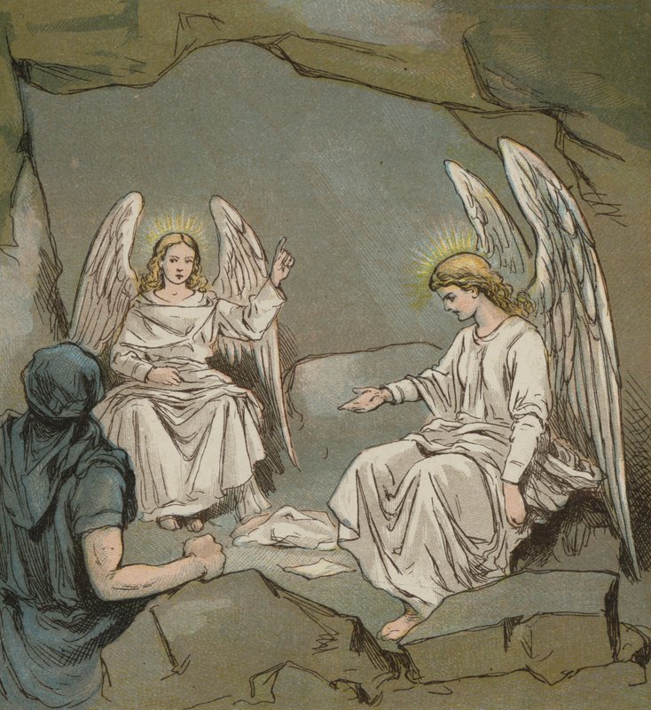 Das leere Grab Jesu Christi von English School