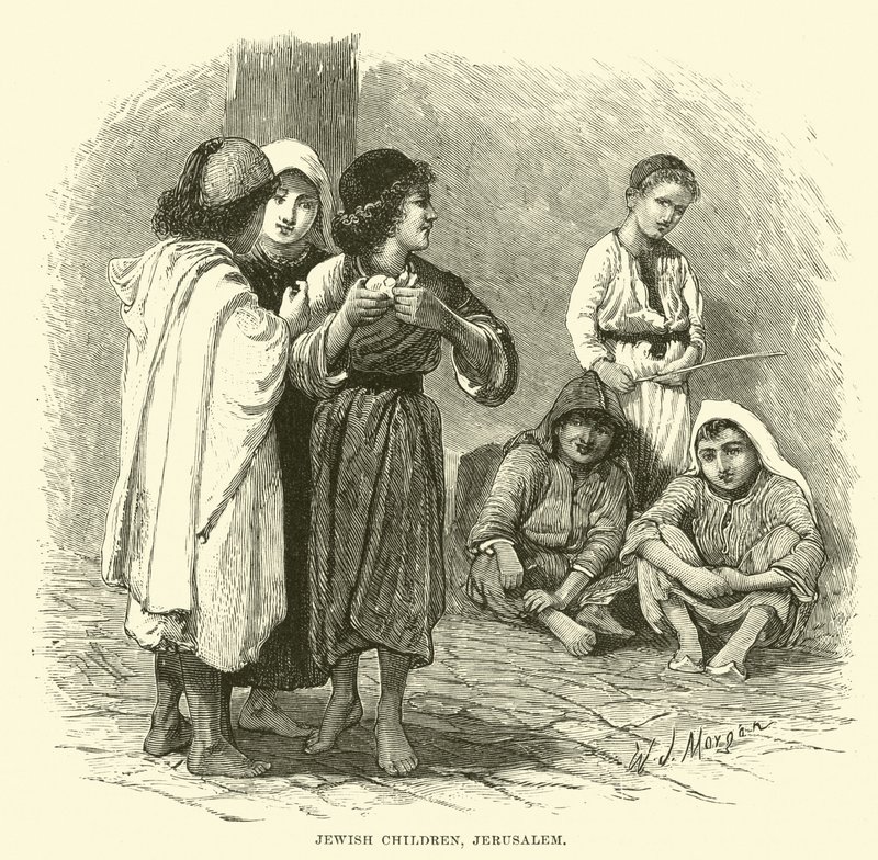 Jüdische Kinder, Jerusalem von English School