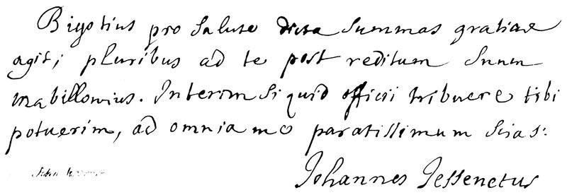 John Jessenet von English School