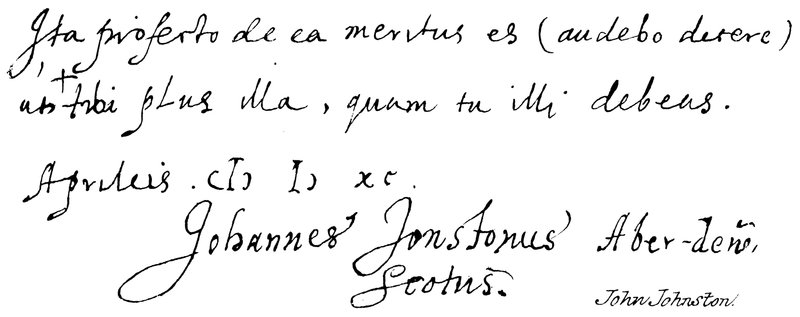 John Johnston von English School