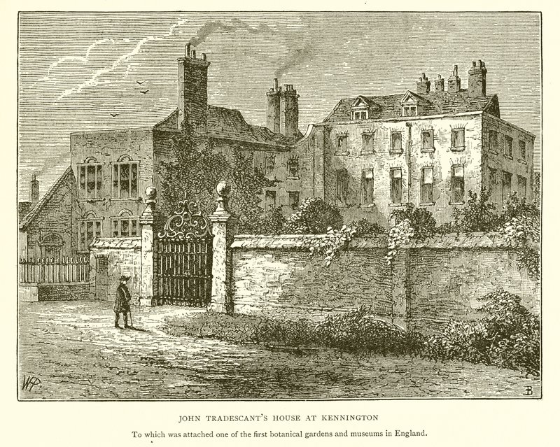 Haus von John Tradescant in Kennington von English School