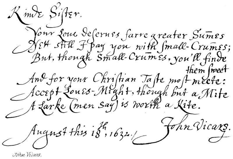 John Vicars von English School