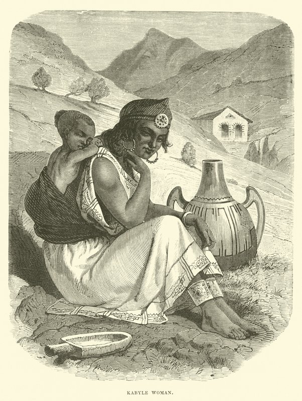 Kabyle-Frau von English School