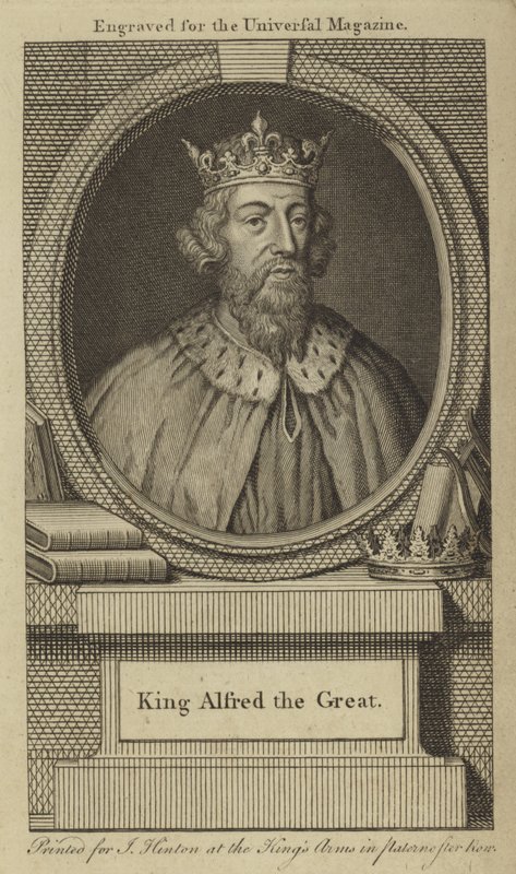 König Alfred der Große von English School
