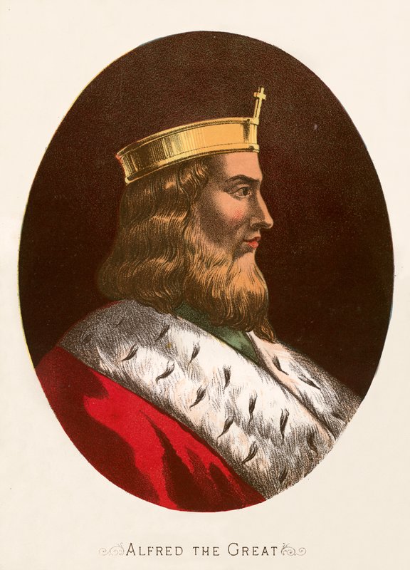 König Alfred der Große von English School