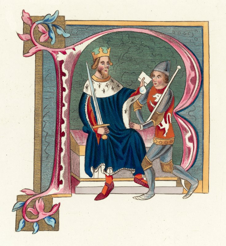 König Edward II von English School