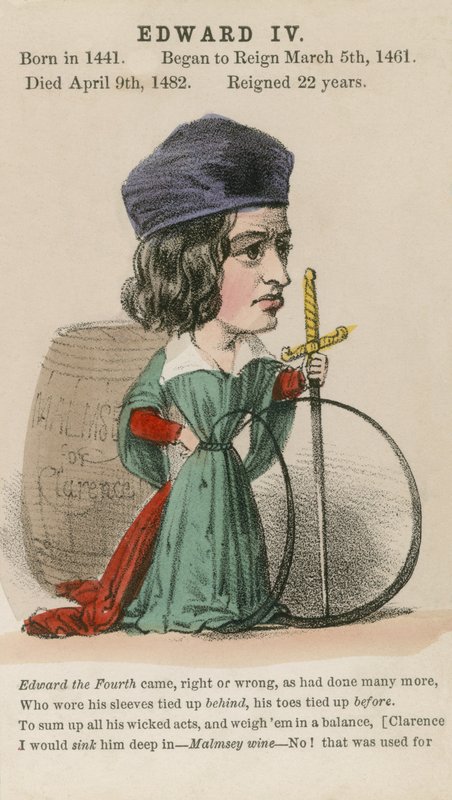 König Eduard IV von English School
