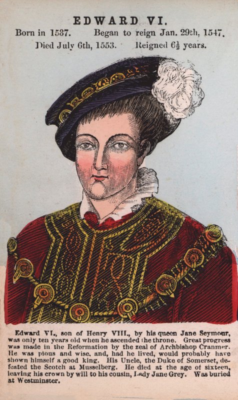 König Eduard VI. von English School