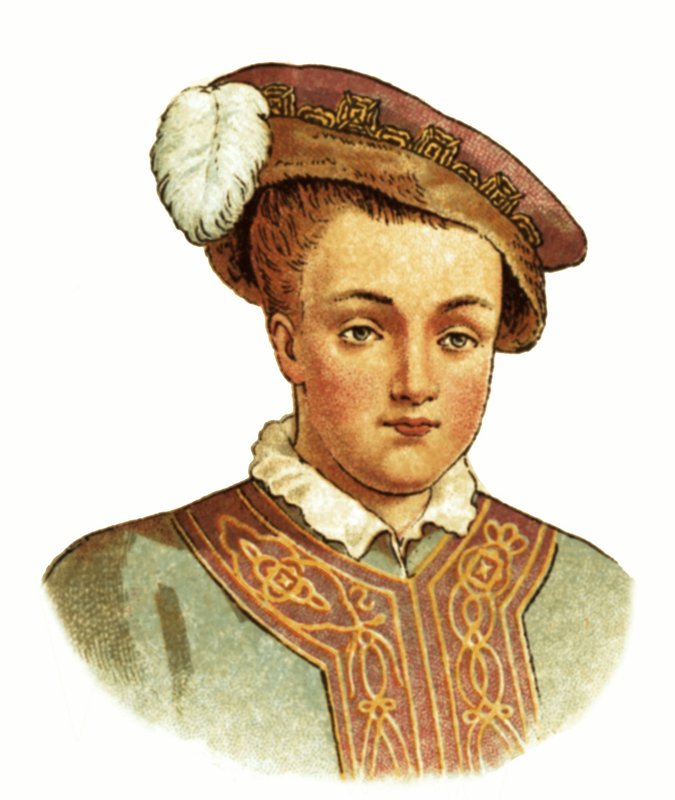 König Eduard VI. von English School