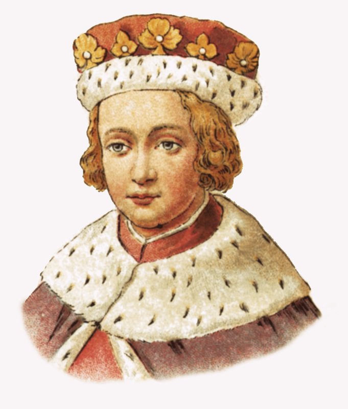 König Edward V. von English School