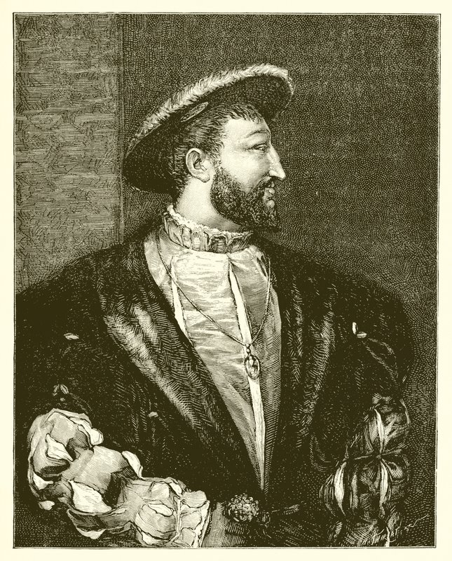 König Franz I., nach Tizian von English School
