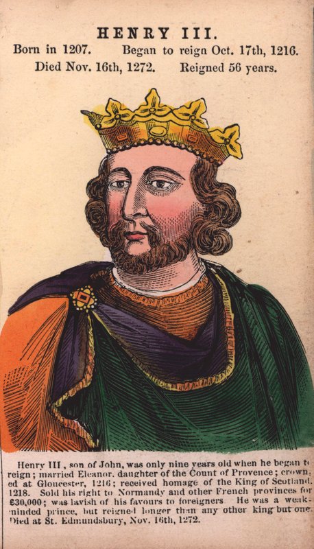 König Heinrich III. von English School