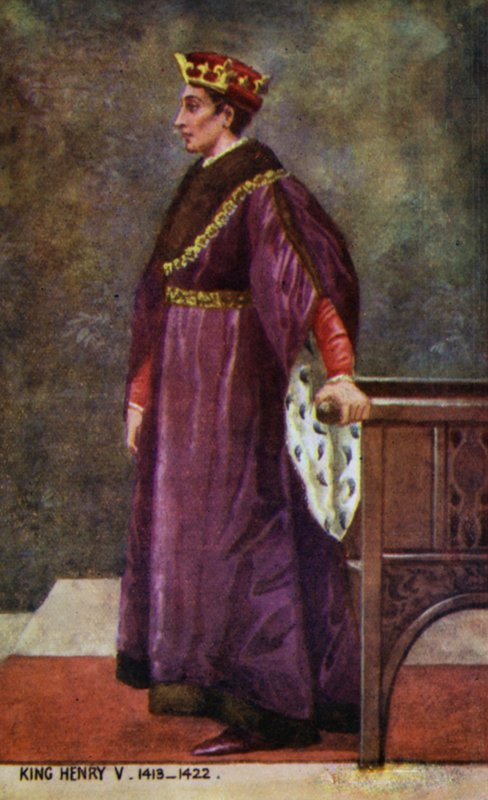 König Heinrich V von English School