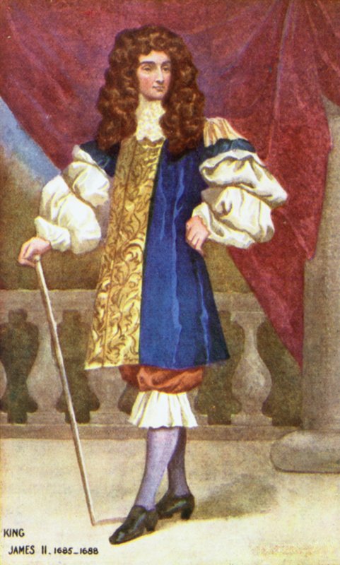 König Jakob II. von English School