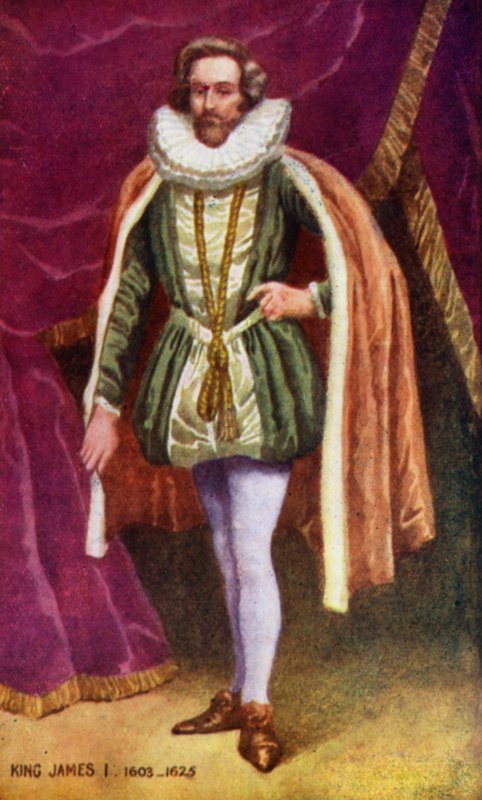 König Jakob I. von English School