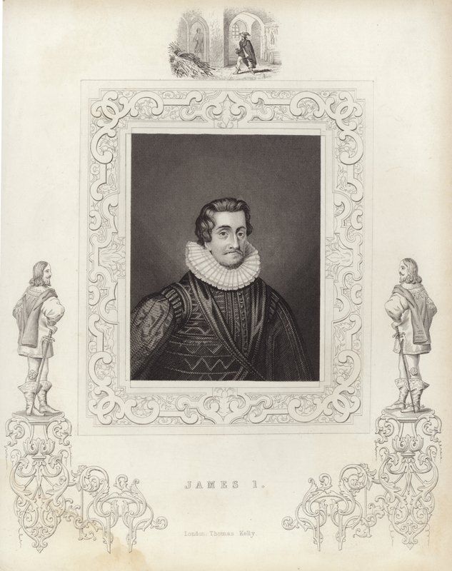 König Jakob I von English School