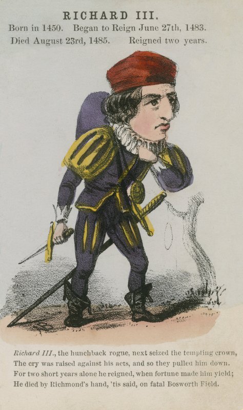 König Richard III von English School