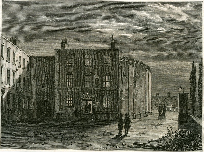 Kings Bench-Gefängnis, London von English School