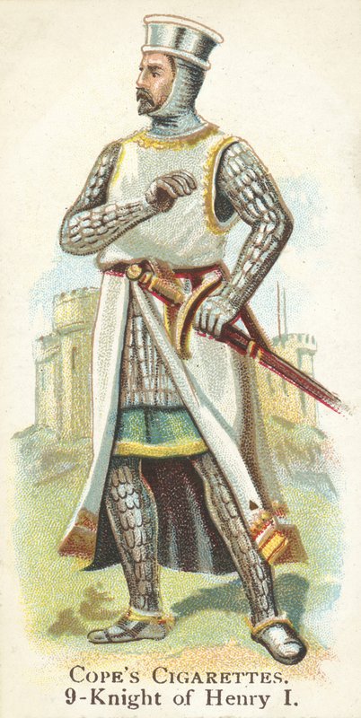 Ritter, König Heinrich I. (Chromolithografie) von English School