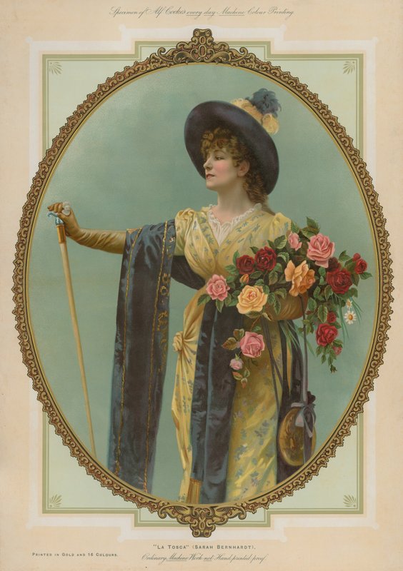 La Tosca, Sarah Bernhardt von English School
