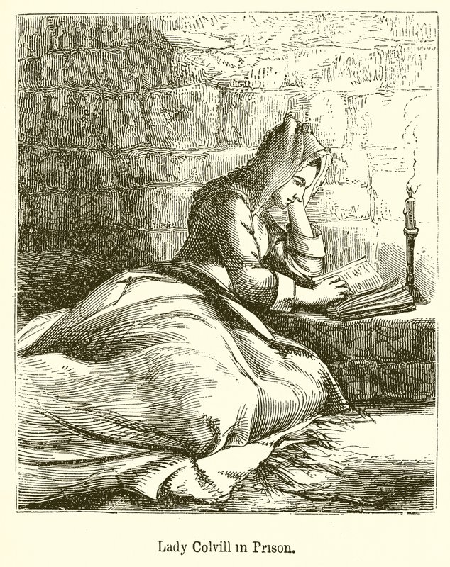 Lady Colvill im Gefängnis von English School