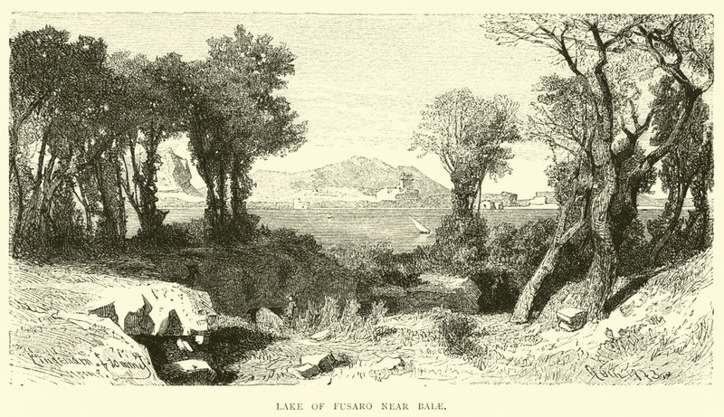 See von Fusaro bei Baiae von English School