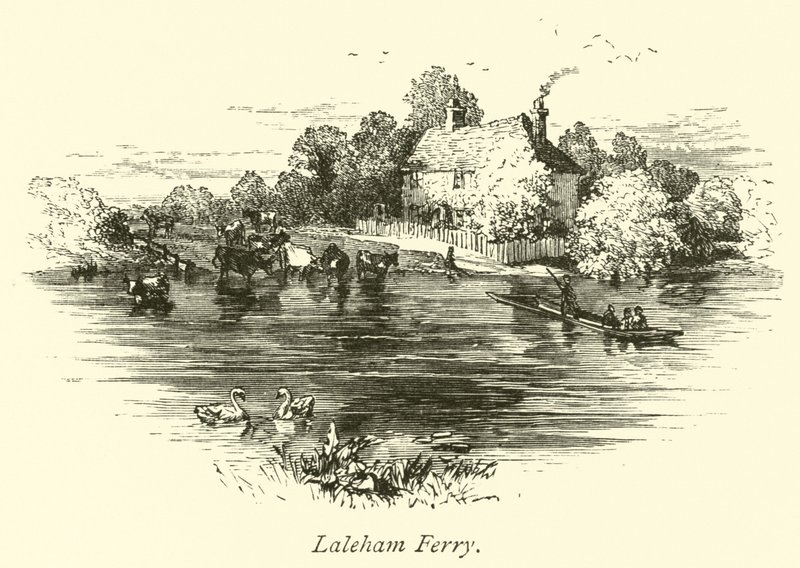 Laleham-Fähre von English School