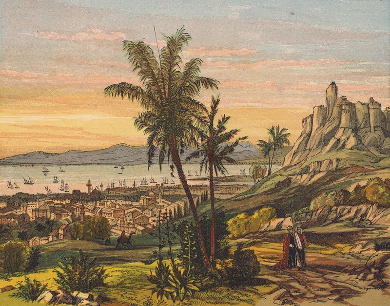 Landschaft im Heiligen Land von English School