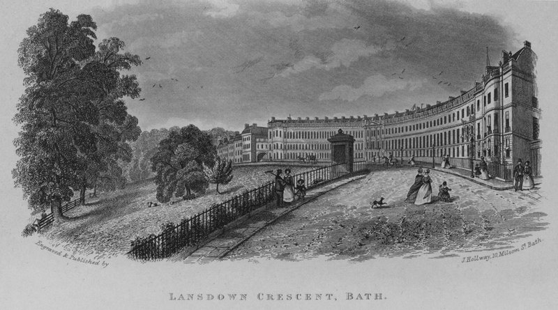 Lansdown Crescent, Bath von English School