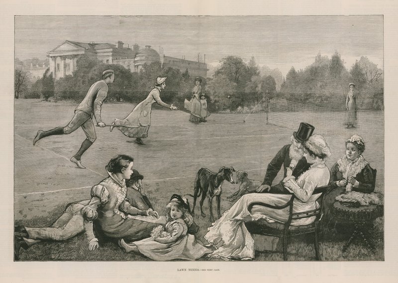 Lawn-Tennis von English School