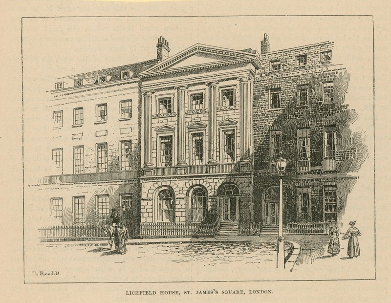 Lichfield House in St. Jamess Square von English School