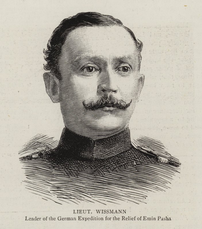 Leutnant Wissmann (Gravur) von English School